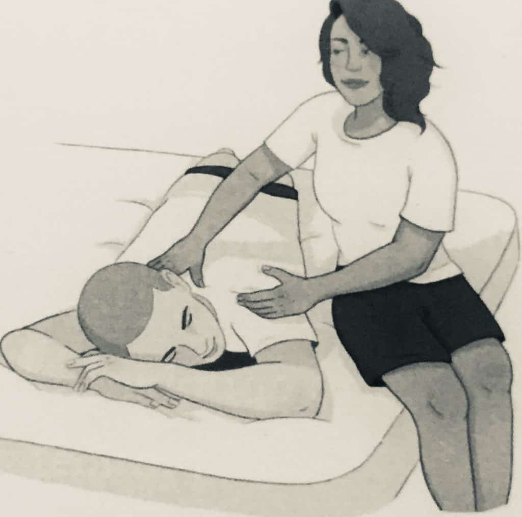 Partner Massage on Bed
